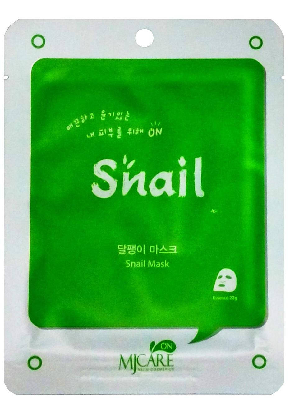 

Тканевая маска с улиткой MJ Snail Mask