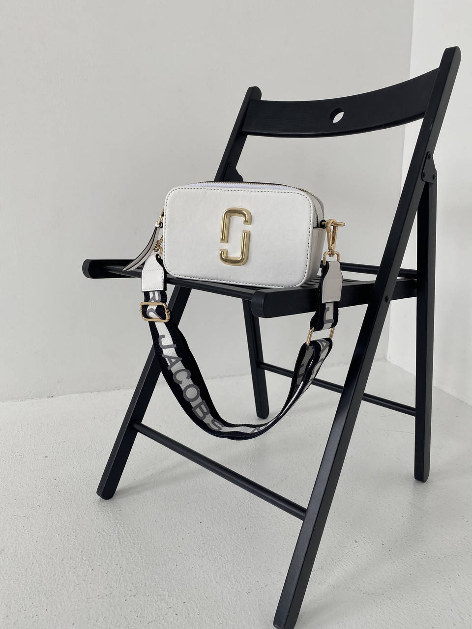 

Сумка Женская Marc Jacobs Snapshot White Gold Белого Цвета, Белый