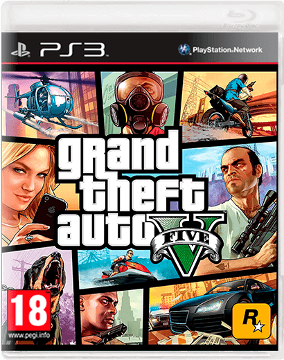 

Игра Grand Theft Auto V Русские Субтитры Sony PlayStation 3 Б/У