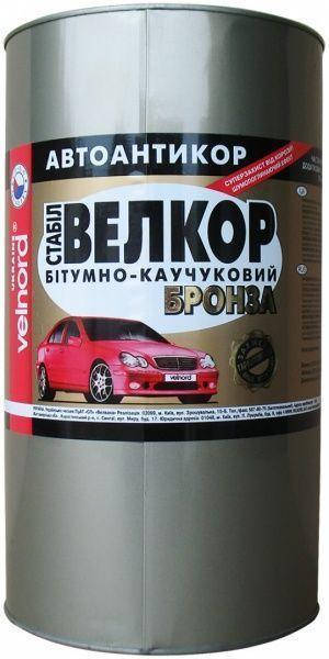

Мастика ВЕЛКОР бітумно-каучукова БРОНЗА 4кг VELVANA