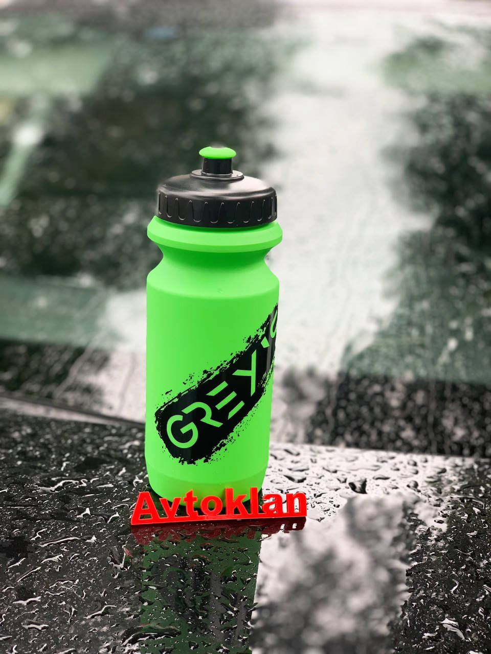 

Велосипедная фляга GREY'S 600 мл., зеленого цвета бутылка для воды