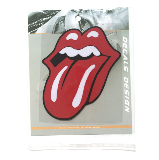 

Наклейка на авто AIWA Язык ROLLING STONES 3d 02152