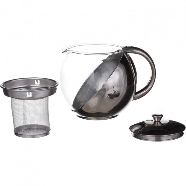 

Заварочный чайник А-плюс 500 мл (арт 0111), Прозрачный