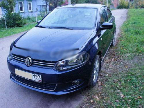 

Дефлектор капота, мухобойка Volkswagen Polo 5 2009- (с 2010- седан) VIP Tuning