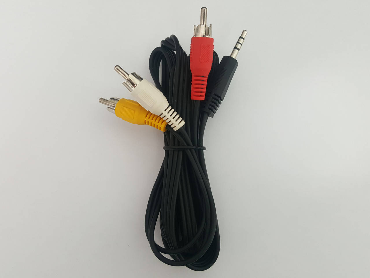 

AV Кабель Jack 3.5 Smart TV BOX Андроид, Черный