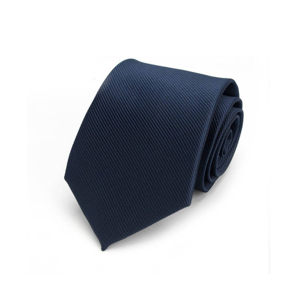 

Галстук форменный, шёлк, Синий