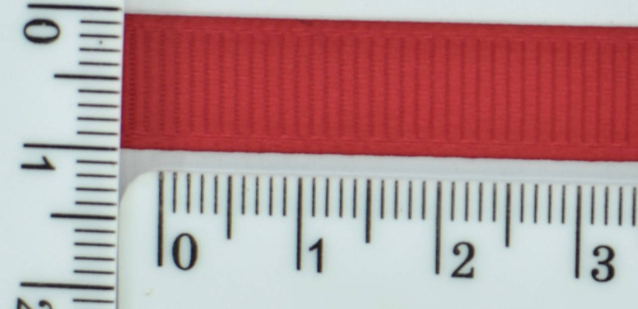 

Тесьма репсовая шир 10мм красн уп=91м