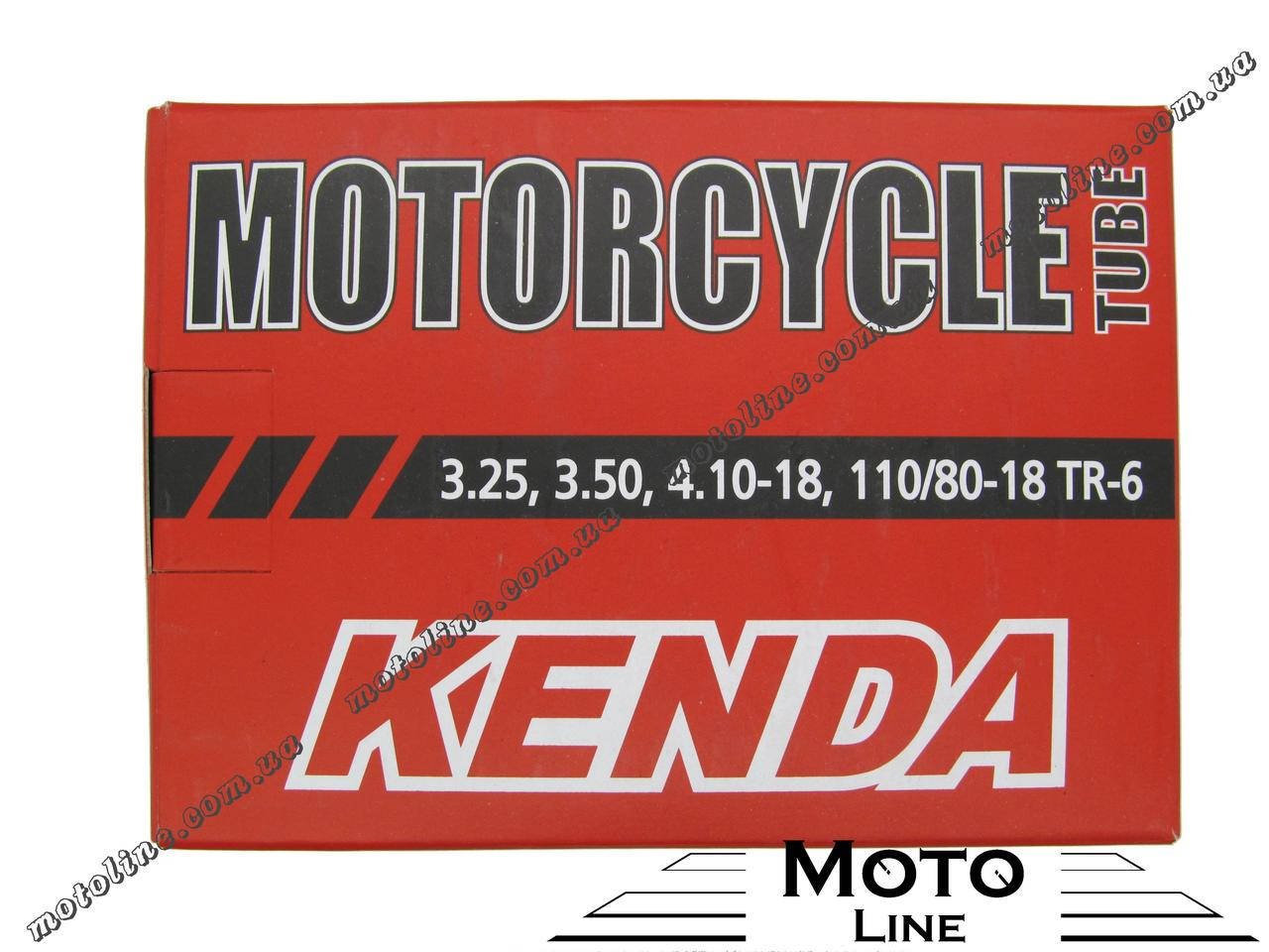 

Камера Kenda 3.25, 3.50, 4.10-18, 110/80-18 TR-6