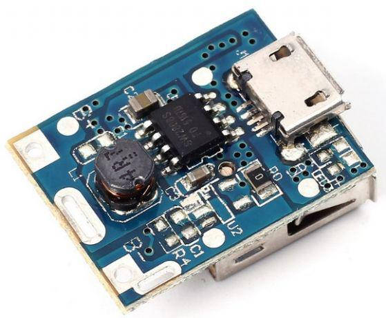 

Модуль PowerBank, USB 5В, 1А