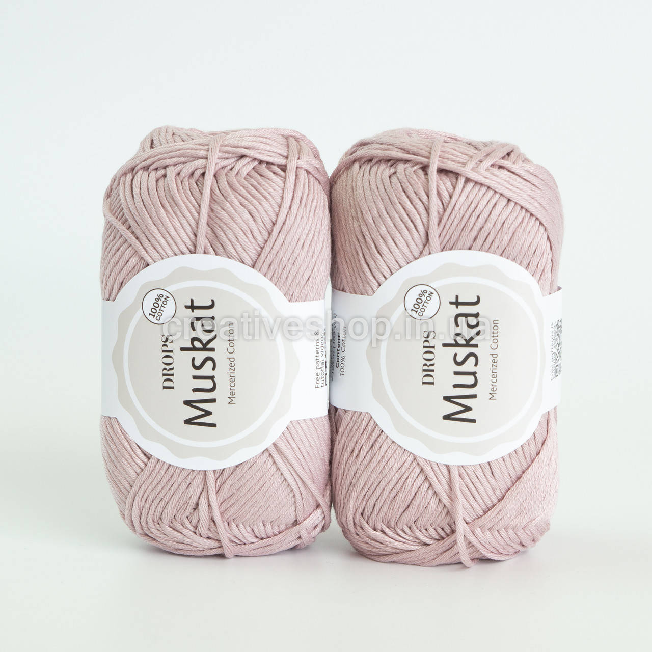 

Пряжа DROPS Muskat (цвет 82 silver orchid)