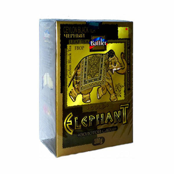 

Чай Battler 100г чёрный "Золотой слон"