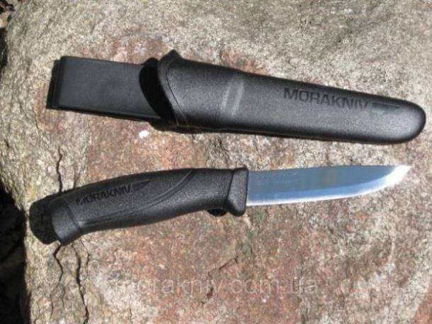 

Туристический нож мора Companion Black (12141), Швеция, Черный