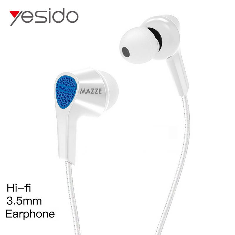 

Проводные Вакуумные Наушники с Микрофоном (1.2м) 3.5mm jack Стерео Гарнитура Для Телефона Смартфона Ноутбука, Белый
