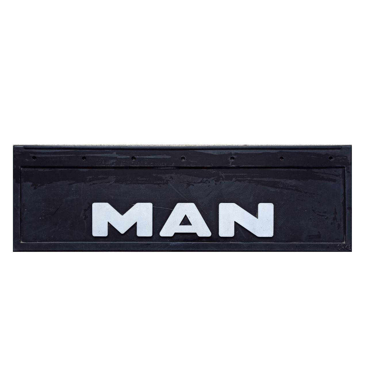 

Брызговик для грузовика MAN рельефная надпись (650*220 мм)