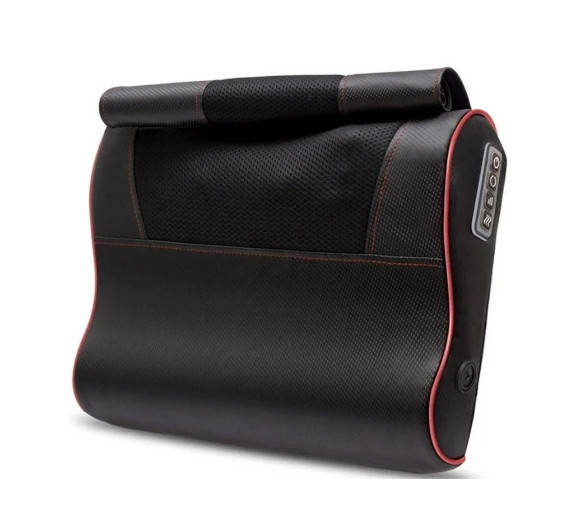 

Массажная подушка Edem (разминание, массаж Шиацу, прогрев) Black, Черный