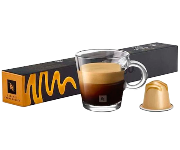 

Кофе в капсулах Nespresso Caramel Creme Brulee (тубус) 10 шт