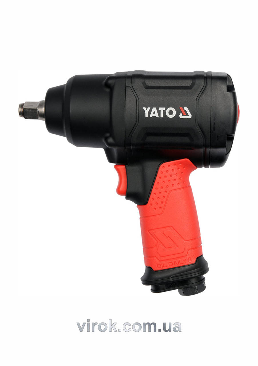 

Гайковерт пневматический ударный YATO 1/2" 1150 Нм YT-09540