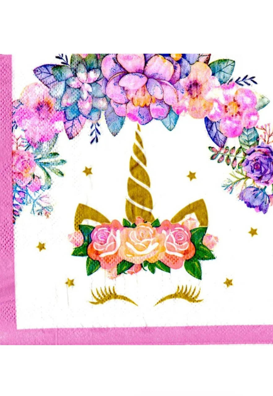 

Салфетки Единорожка (уп.20шт)