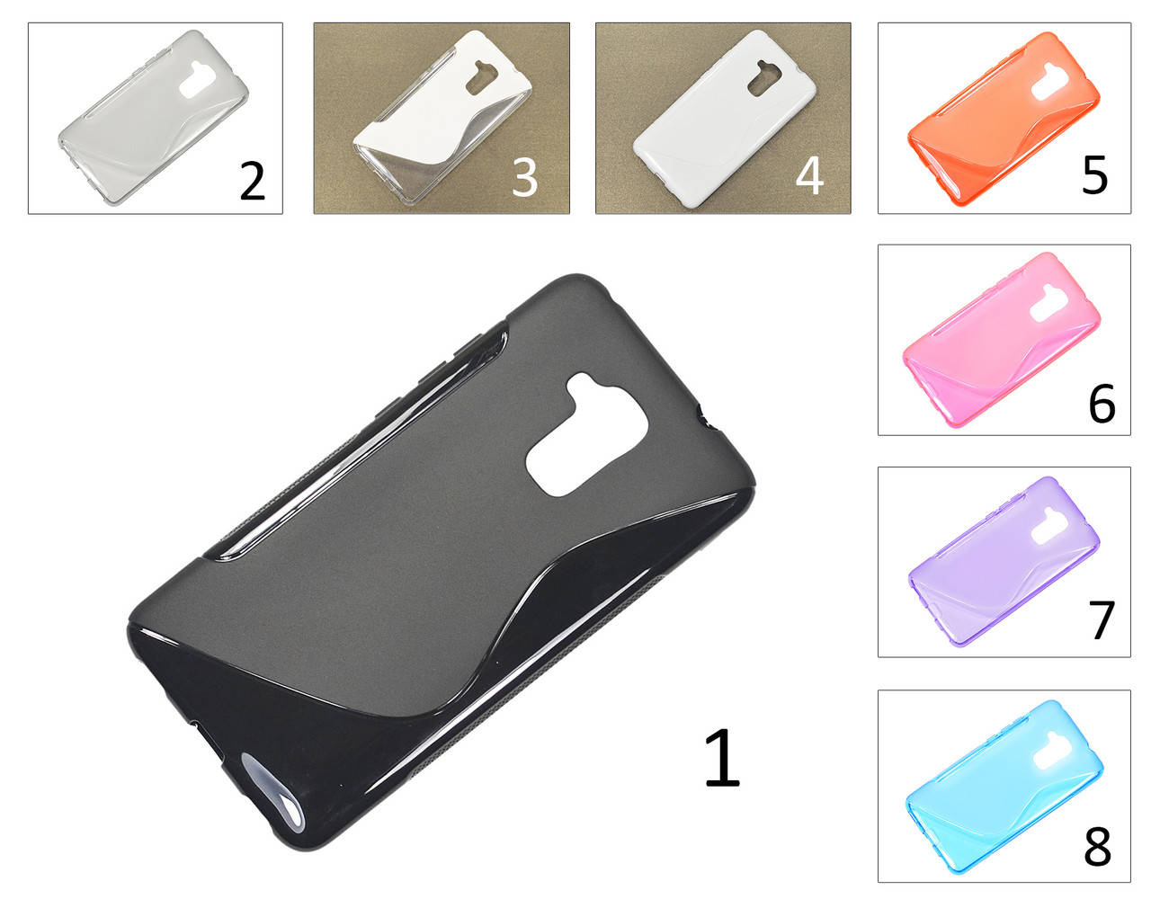 

Силиконовый чехол для Huawei Honor 5c / GT3 Dual Sim