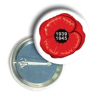 

Значок с маком 1939-1945