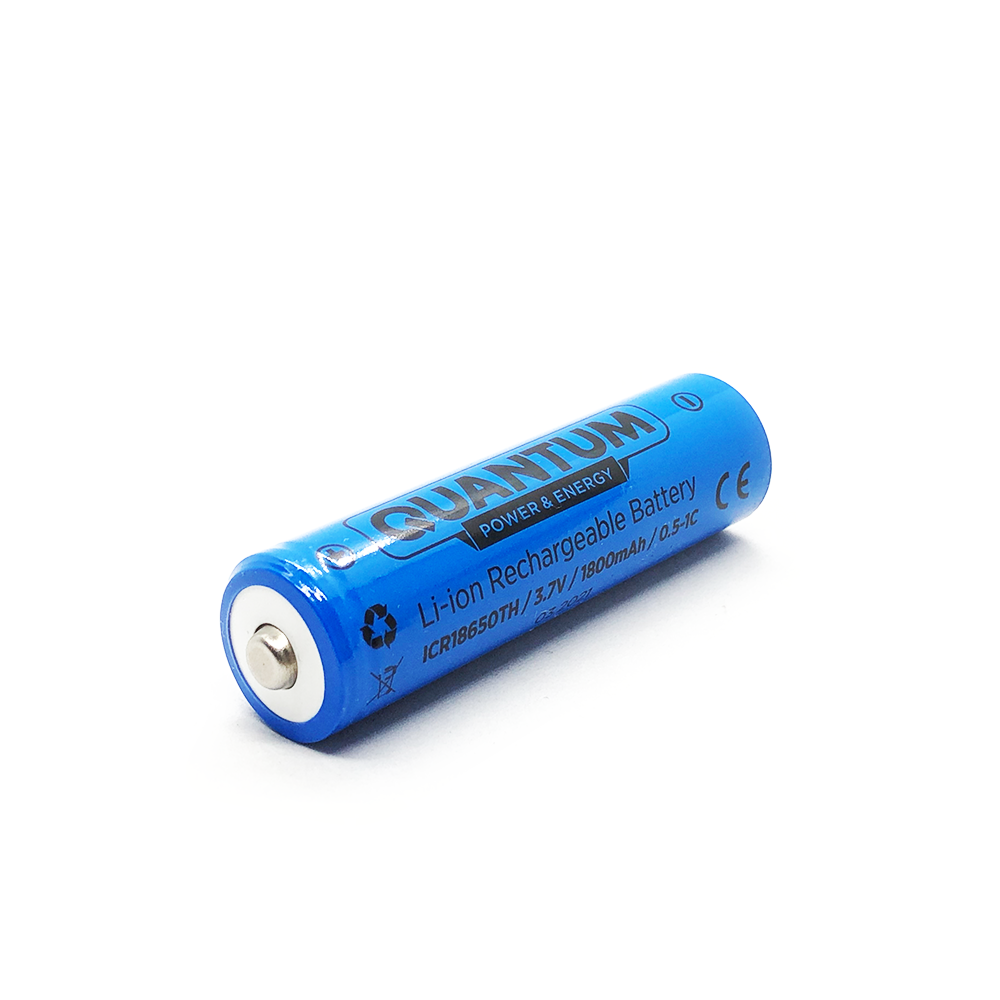 

Аккумулятор Li-Ion ICR18650TH Quantum 1800mAh (3.7v) (1шт.)