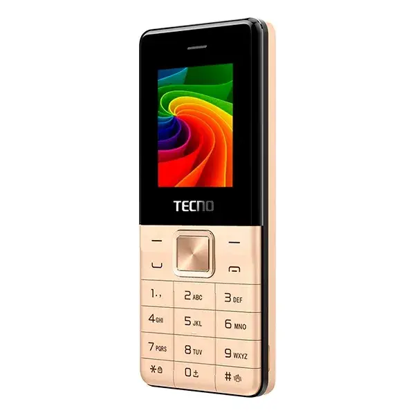 

Кнопочный телефон Tecno T301 Champagne Gold Dual SIM