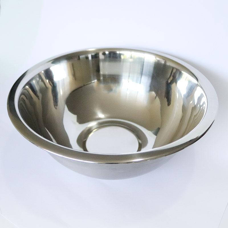 

Миска кухонная из нержавеющей стали глубокая D 18 cm 700 мл для столовой для армии и дома, Серый