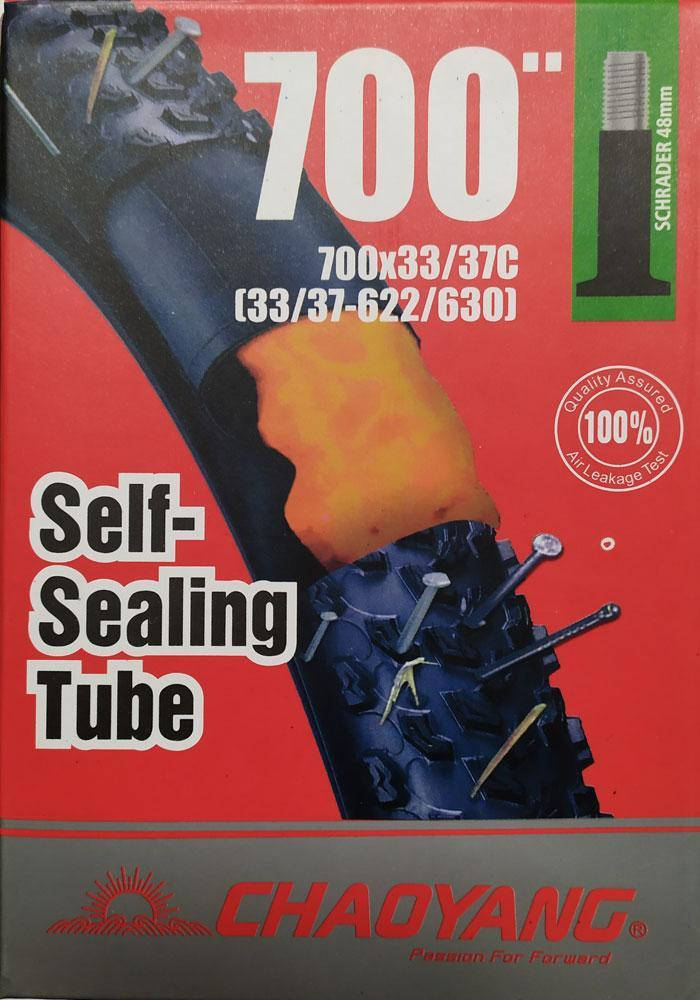 

Камера велосипедная ChaoYang 700 x 33 / 37 AV (48 мм) c антипрокольным гелем