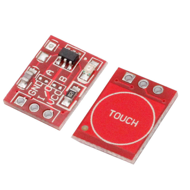 

Ёмкостная сенсорная цифровая мини кнопка TTP223 TTP223B датчик касания, для Arduino и др. микроконтроллеров