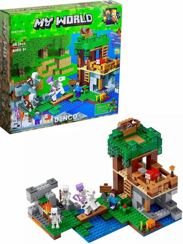 

Конструктор MINECRAFT Нападение армии скелетов 463дет. 10989 р.33 * 31 * 6 см.