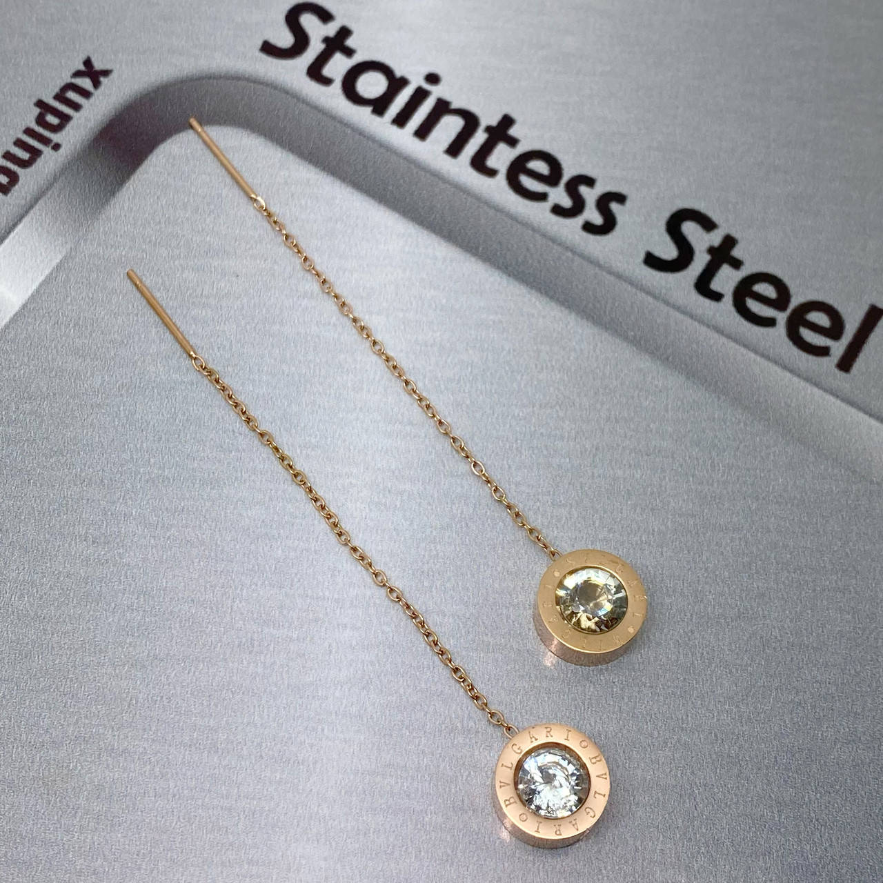 

10 мм Серьги протяжки stainless steel