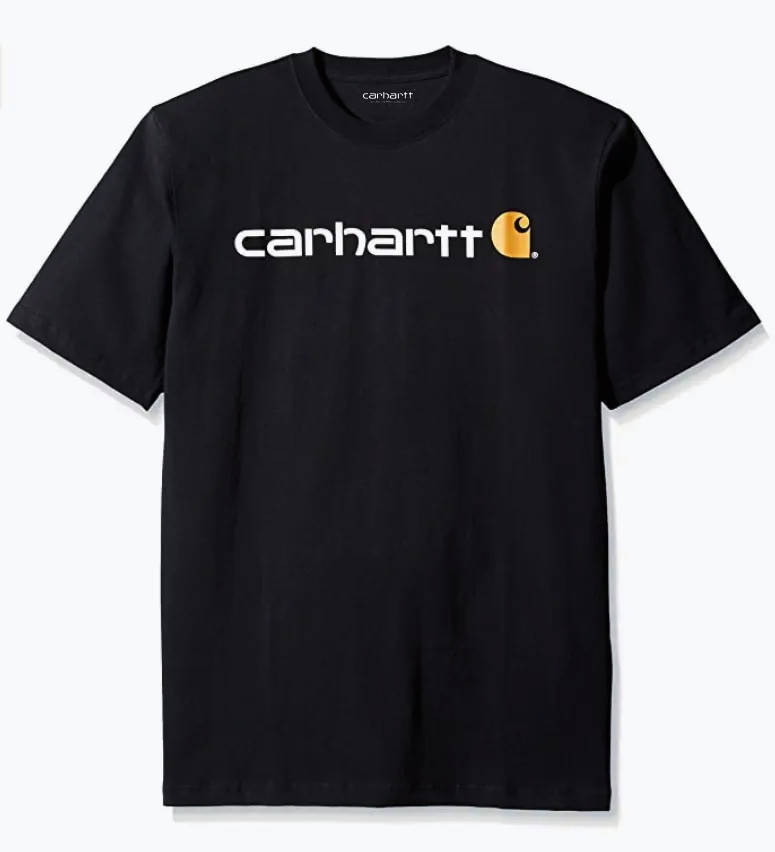 

Черная футболка Carhartt футболки Кархарт унисекс