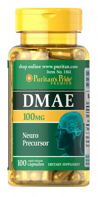 

Харчова добавка Puritan's Pride DMAE 100 mg 100 caps