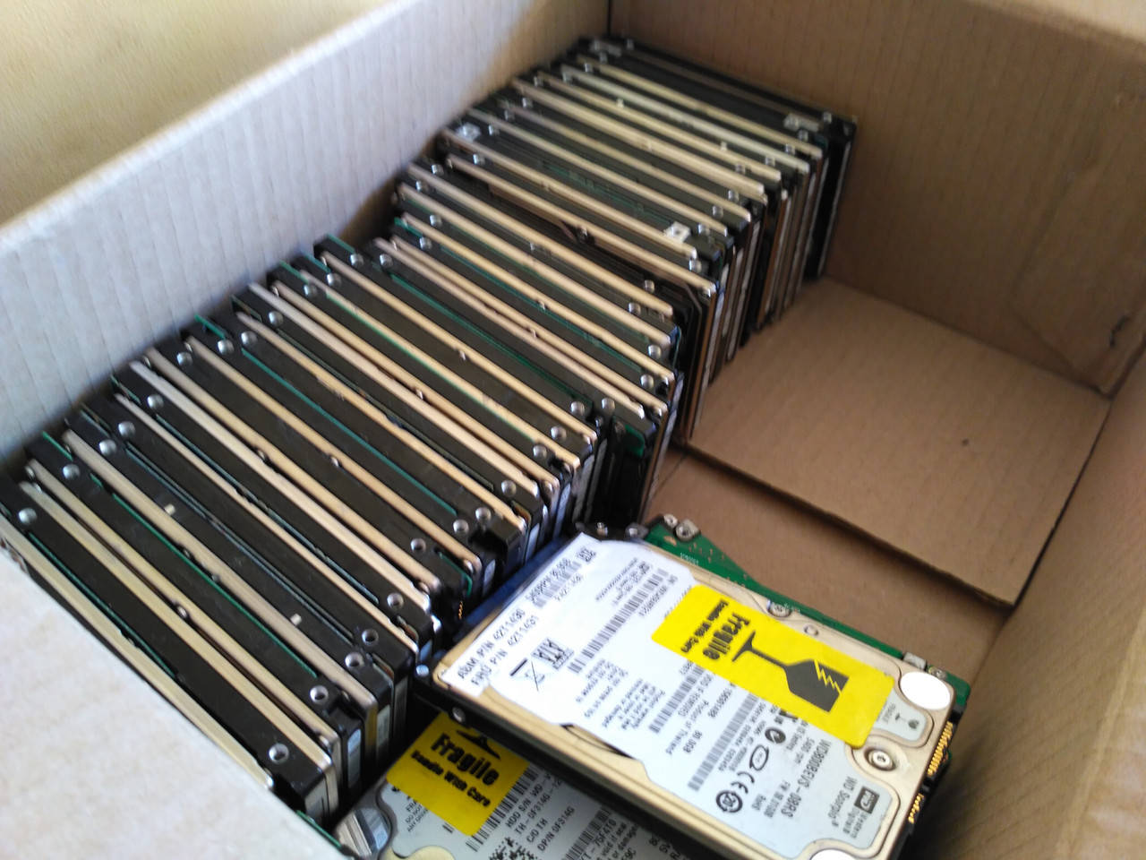

2.5" HDD для ноутбука 250GB SATA - WD Seagate Hitachy Fujitsu