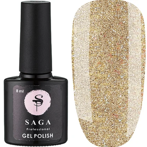 

Гель-лак светоотражающий Saga Professional Fiery gel №06, 8мл