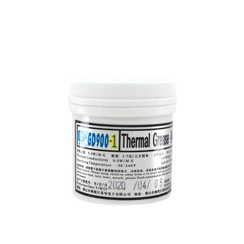 

Термопаста GD900-1 150г, с серебром, 6 Вт/м*K