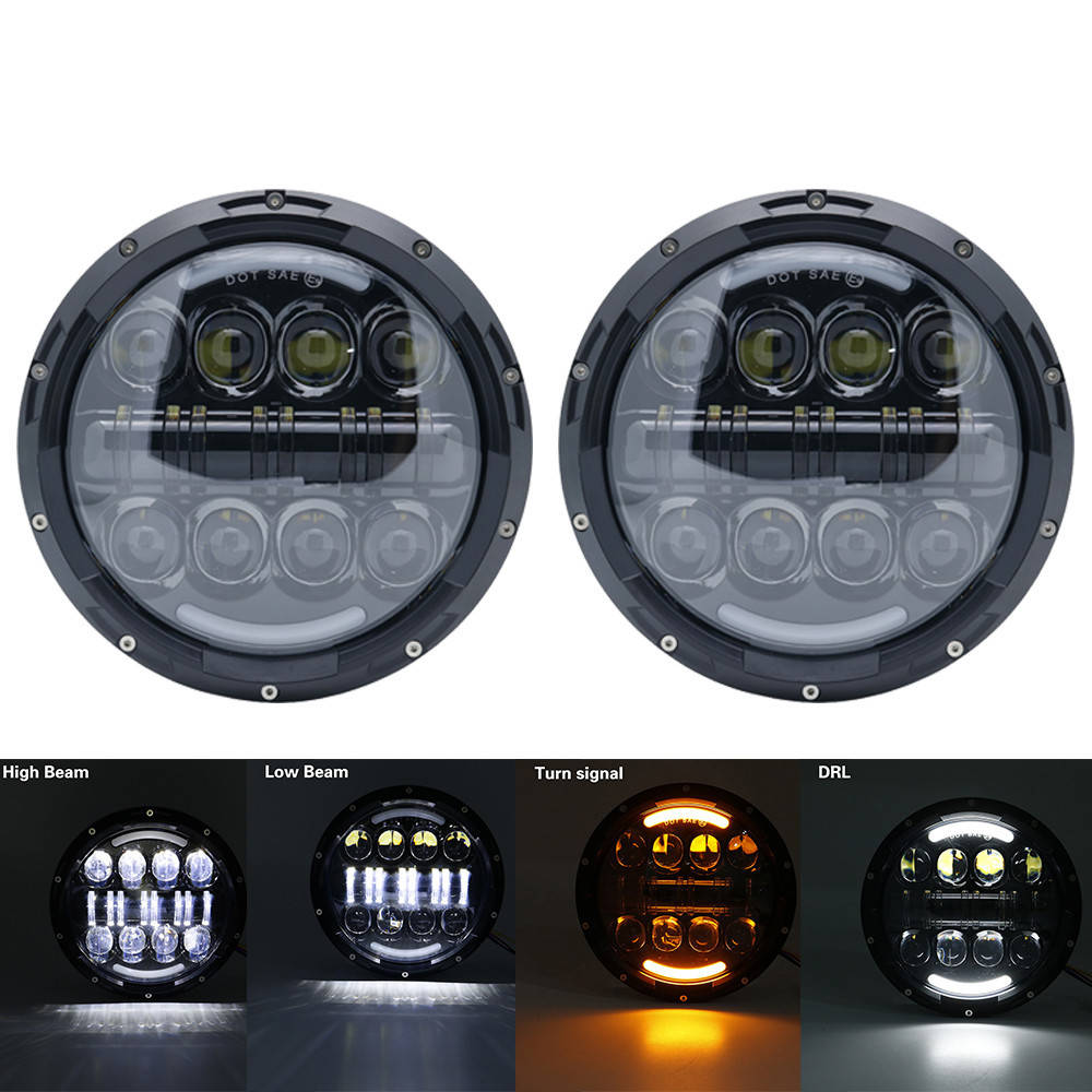 

Светодиодные фары 7 дюймов Led ВАЗ 2101 2121-21213 Нива Уаз Газ Ваз 150 ват ЦЕНА ЗА ПАРУ