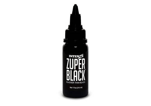 

Чёрная тату краска Zuper Black Intenze 0,5Oz оригинальная фасовка 15ml