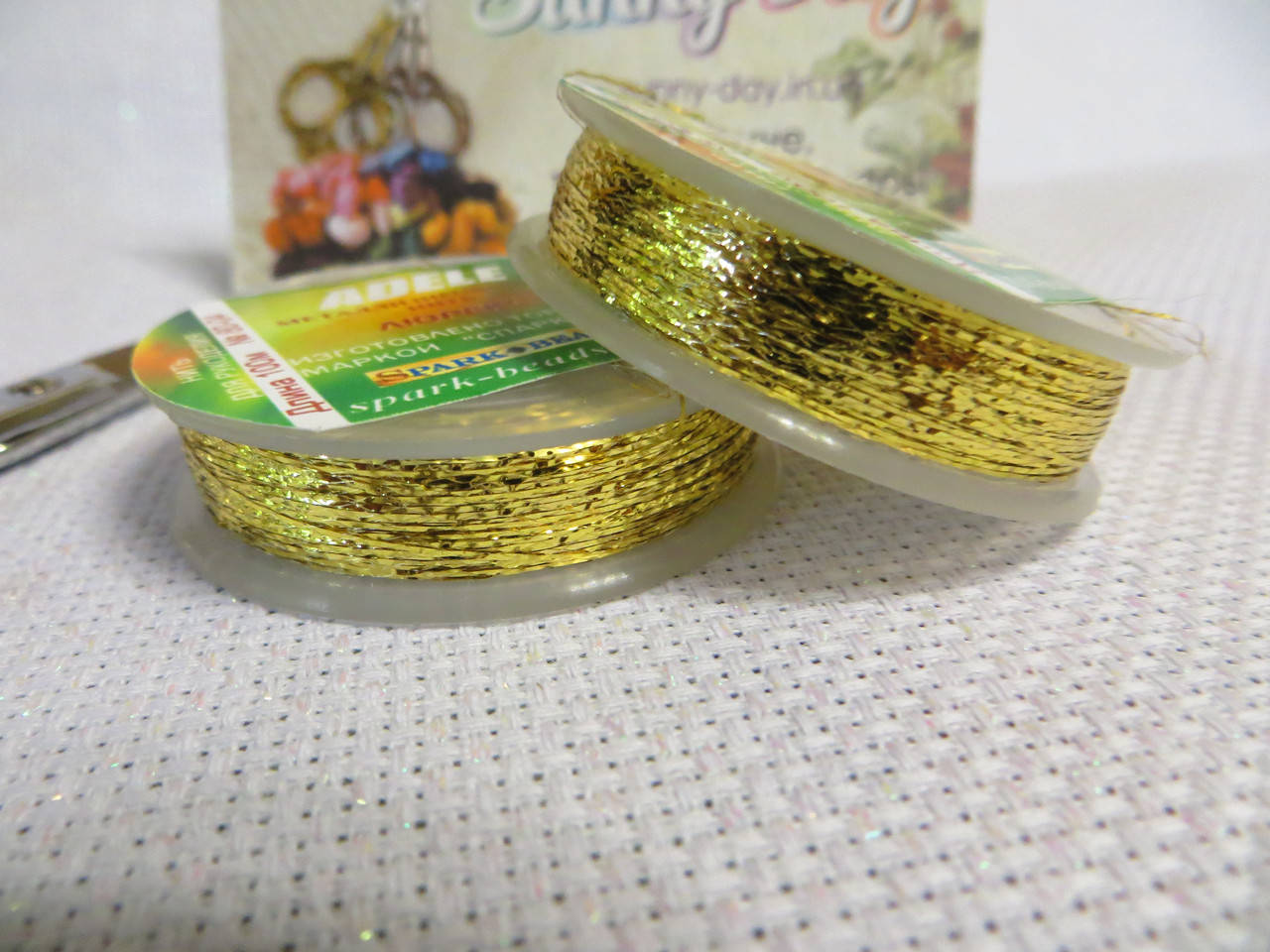 

Люрекс ADELE, цвет - золото светлое