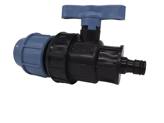 

Кран шаровый ПЕ 32 зажим/быстросьем(для Гарден) ENOTHERM