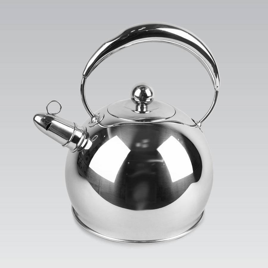

Чайник со свистком Maestro MR-1330 3 л, Серебристый