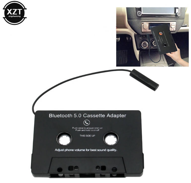 

Кассета, касета Bluetooth 5.0 адаптер iSmart для автомагнитолы CAR digit USB Bluetooth авто MP3 WAV, Черный