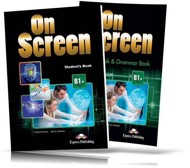 

On Screen B1 + , Student's book + Workbook / Учебник + Тетрадь английского языка