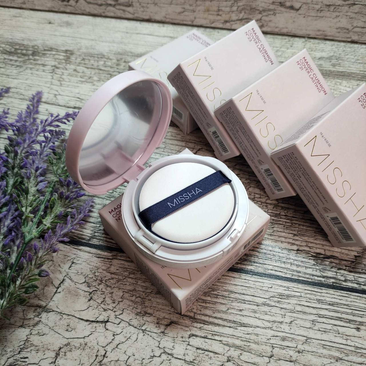 

Missha Magic Cushion Cover Lasting 21й и 23й тон