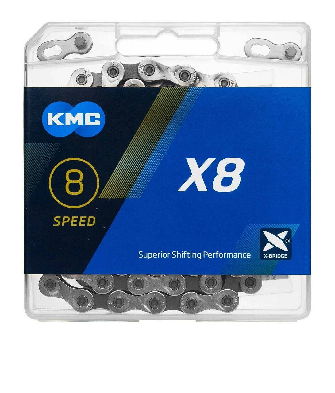 

Цепь KMC X8, 8 spd., 116 зв.