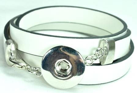 

СБ4550-2 Браслет Noosa тройная намотка белый