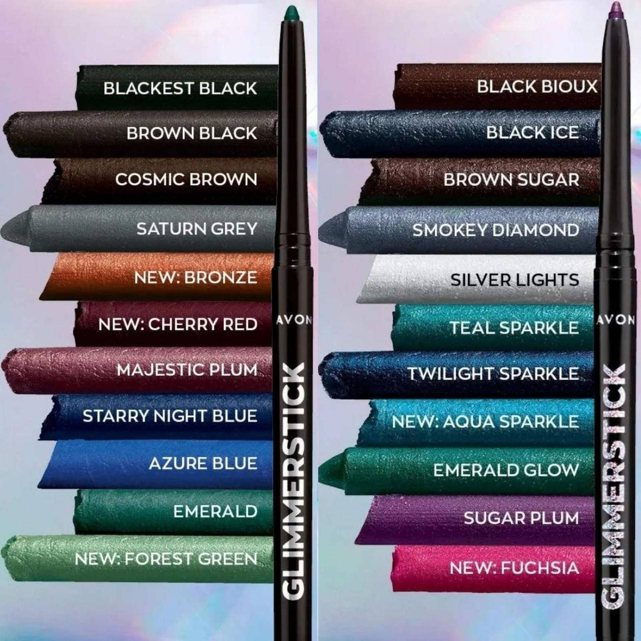 

Карандаш для глаз Эйвон все цветные оттенки True AVON Twilight Sparkle Зоряне небо