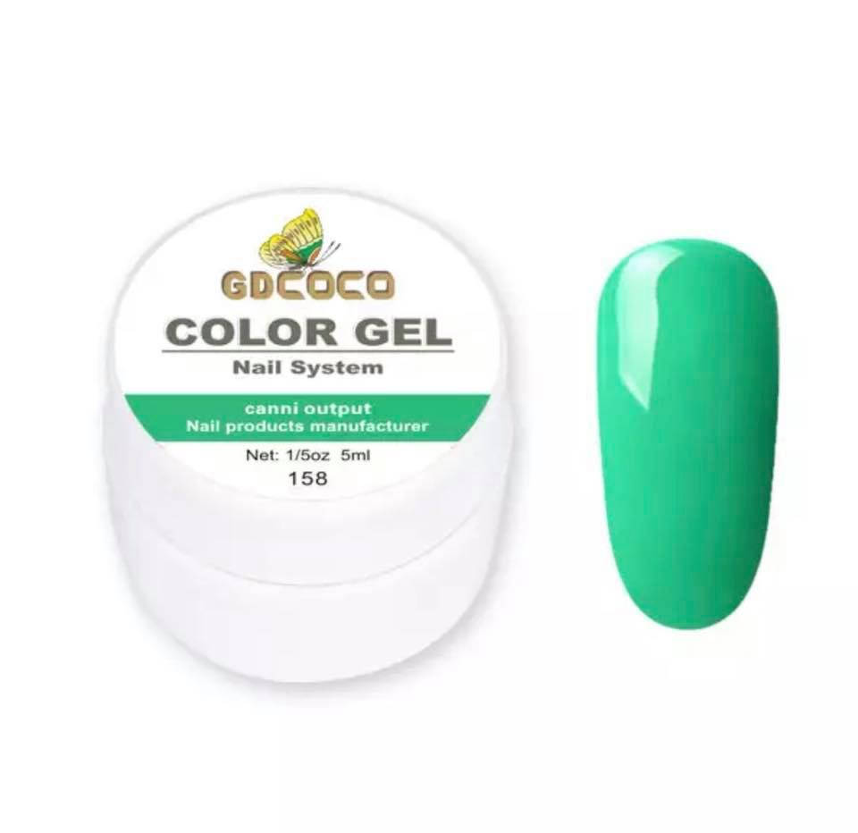 

Гель-краска GDСосо Color Gel 158 Зеленый 5 ml