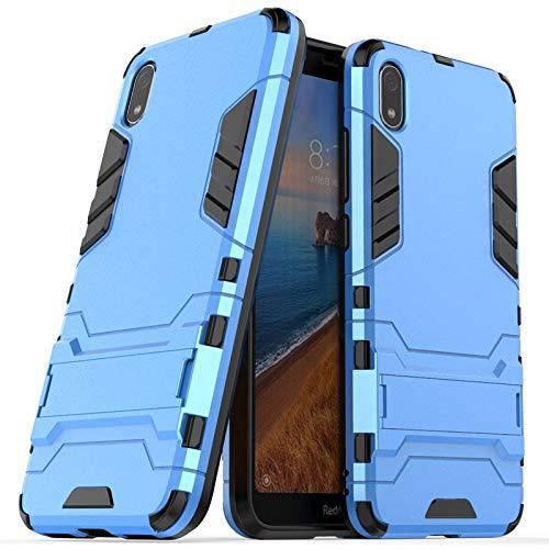

Чехол Iron для Xiaomi Redmi 7A бронированный бампер Броня Blue, Голубой