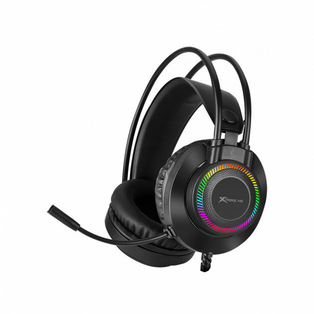 

Наушники с подсветкой XTRIKE ME Gaming GH-509, черные, Черный
